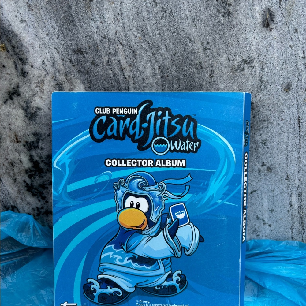 Club Penguin Card-Jitsu Water Collector Album-